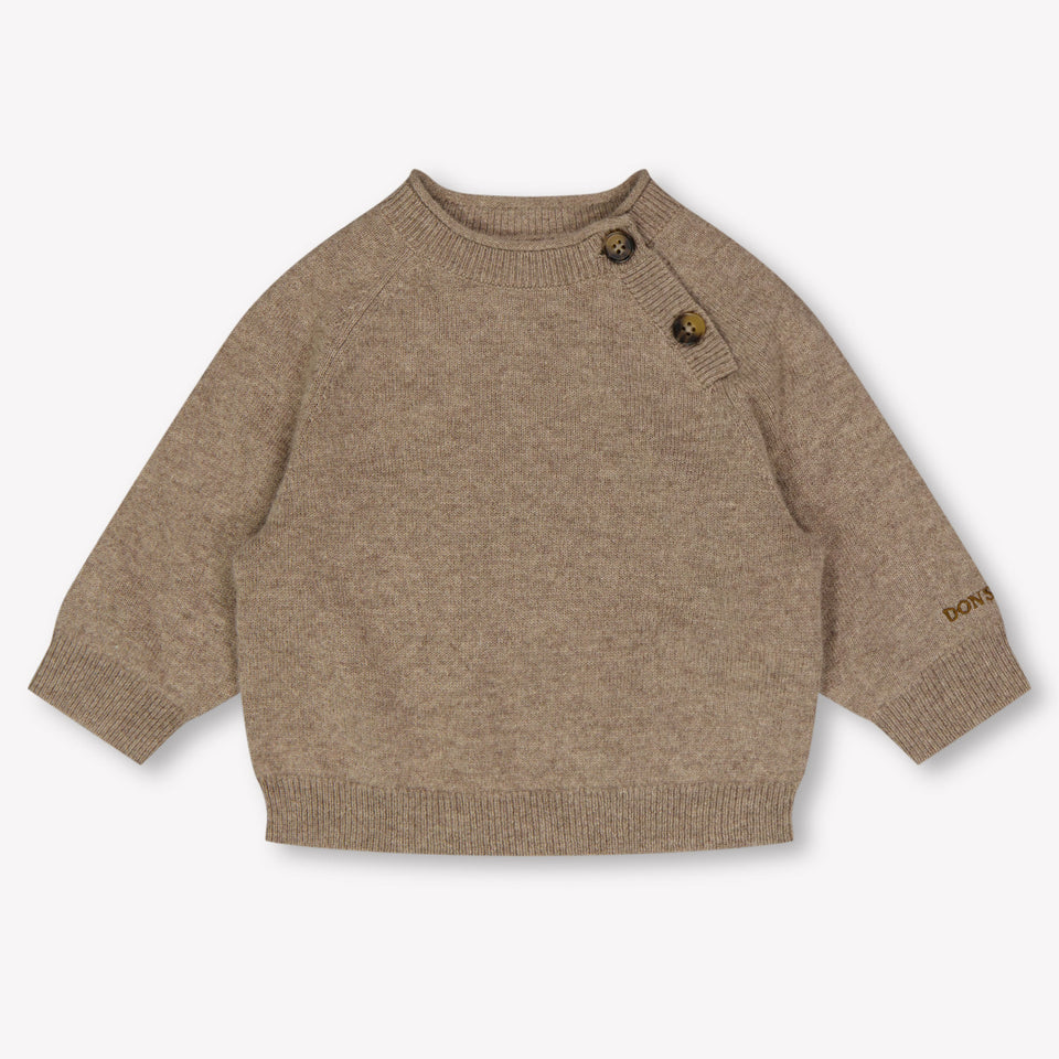 Donsje Amsterdam Collynsd Baby Unisex Sweater  Brown