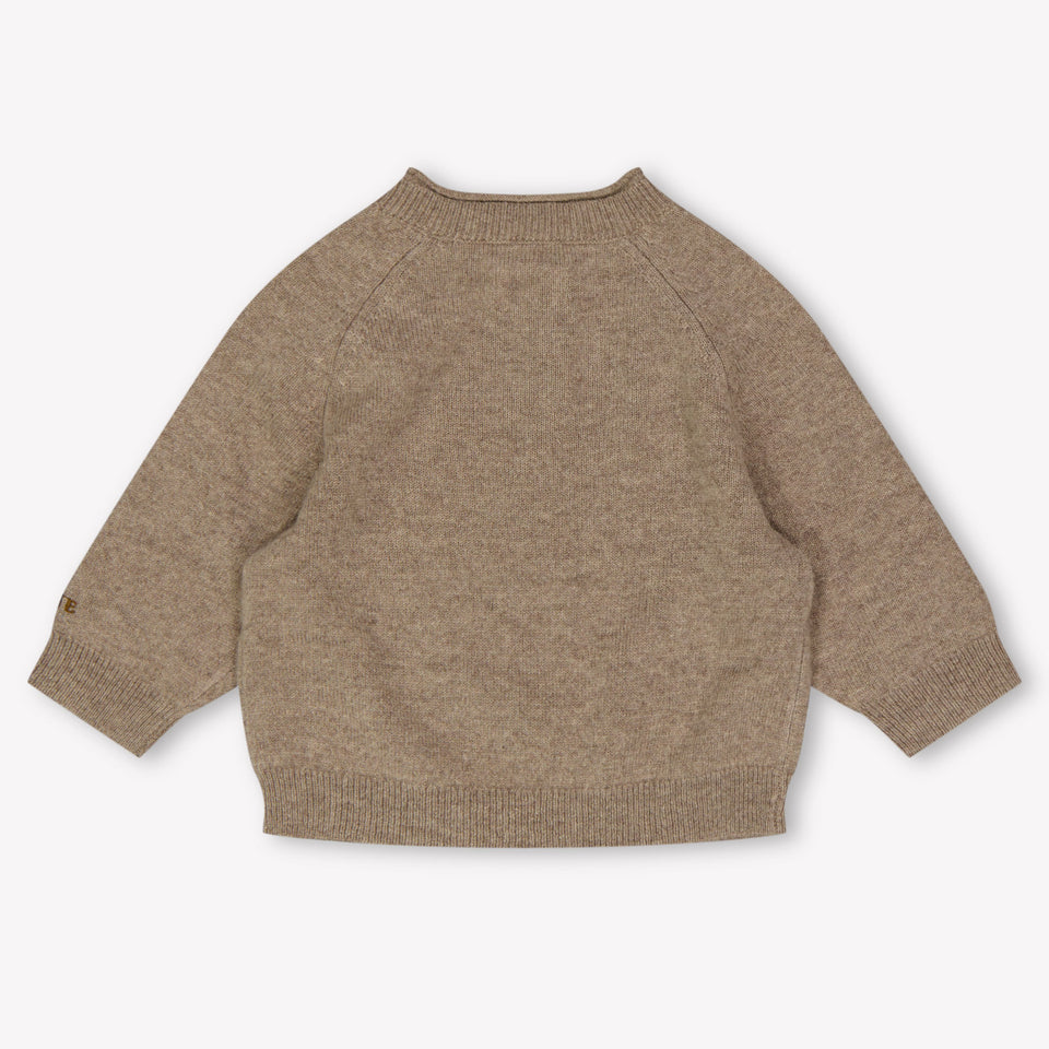 Donsje Amsterdam Collynsd Baby Unisex Sweater  Brown