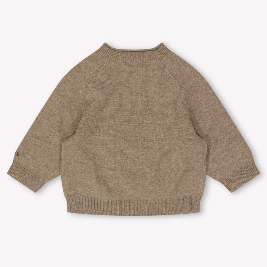 Donsje Amsterdam Collynsd Baby Unisex Sweater  Brown
