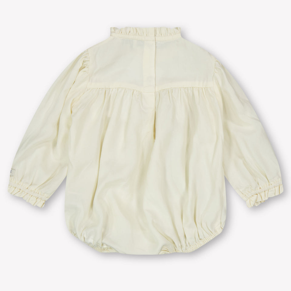 Donsje Amsterdam Baby Girls T-Shirt  Offwhite