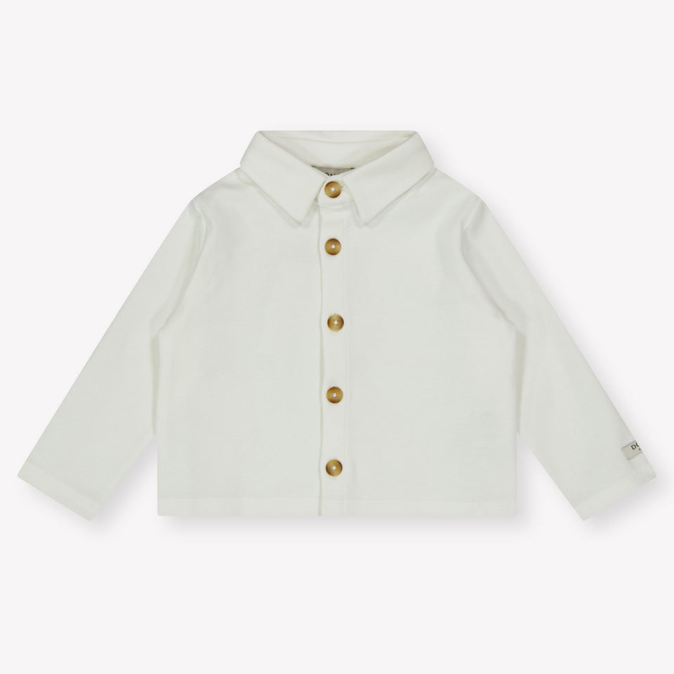 Donsje Amsterdam Baby Boys Blouse  Offwhite