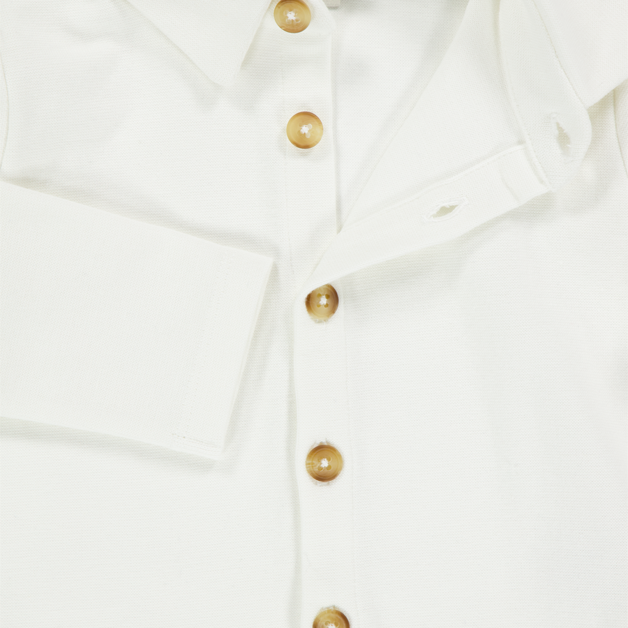 Donsje Amsterdam Baby Jongens Blouse In Off White