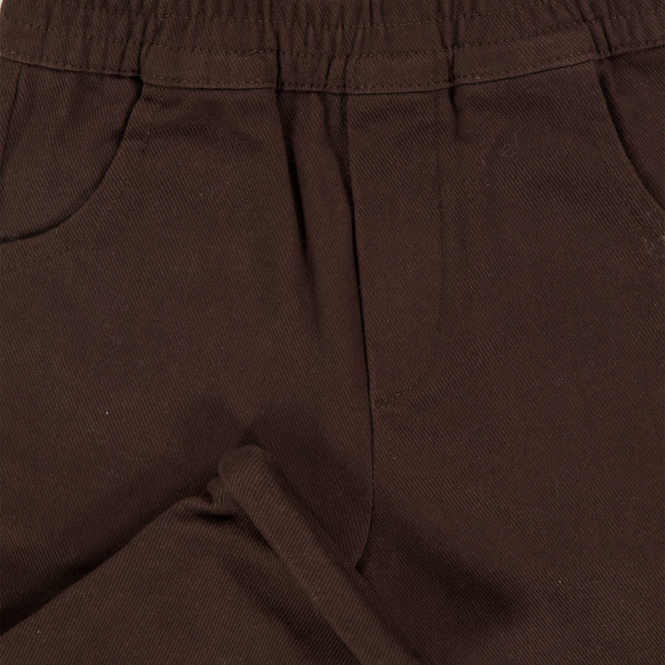 Donsje Amsterdam Baby Jongens Broek In Bruin