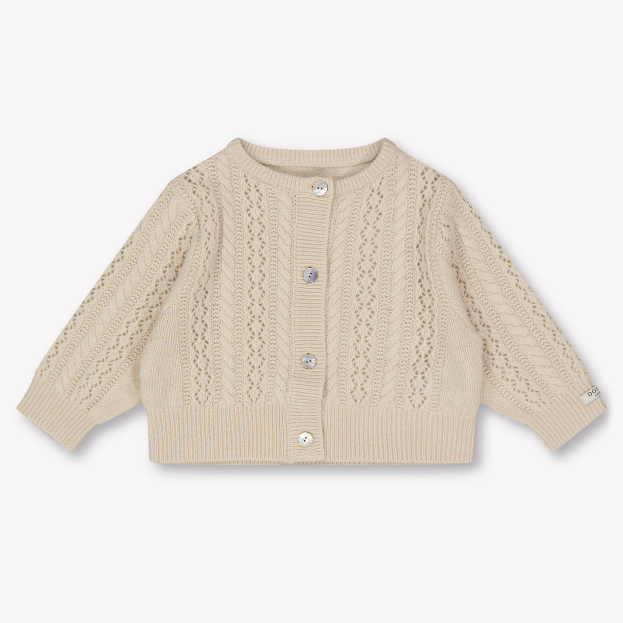 Donsje Amsterdam Danik Baby Girls Vest  Sand