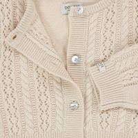 Donsje Amsterdam Danik Baby Girls Vest  Sand