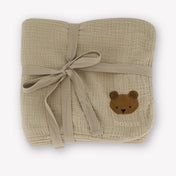 Donsje Amsterdam Bear Baby Unisex Accessoire In Taupe