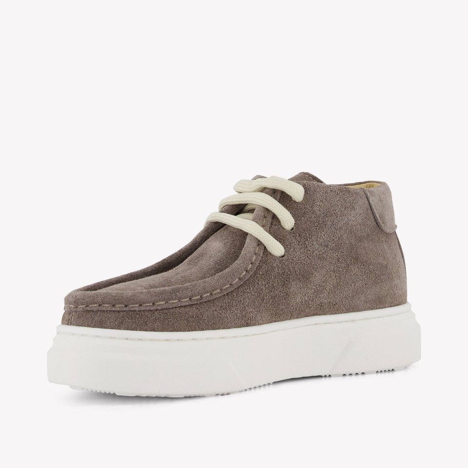Andrea Montelpare Boys Shoes  Taupe