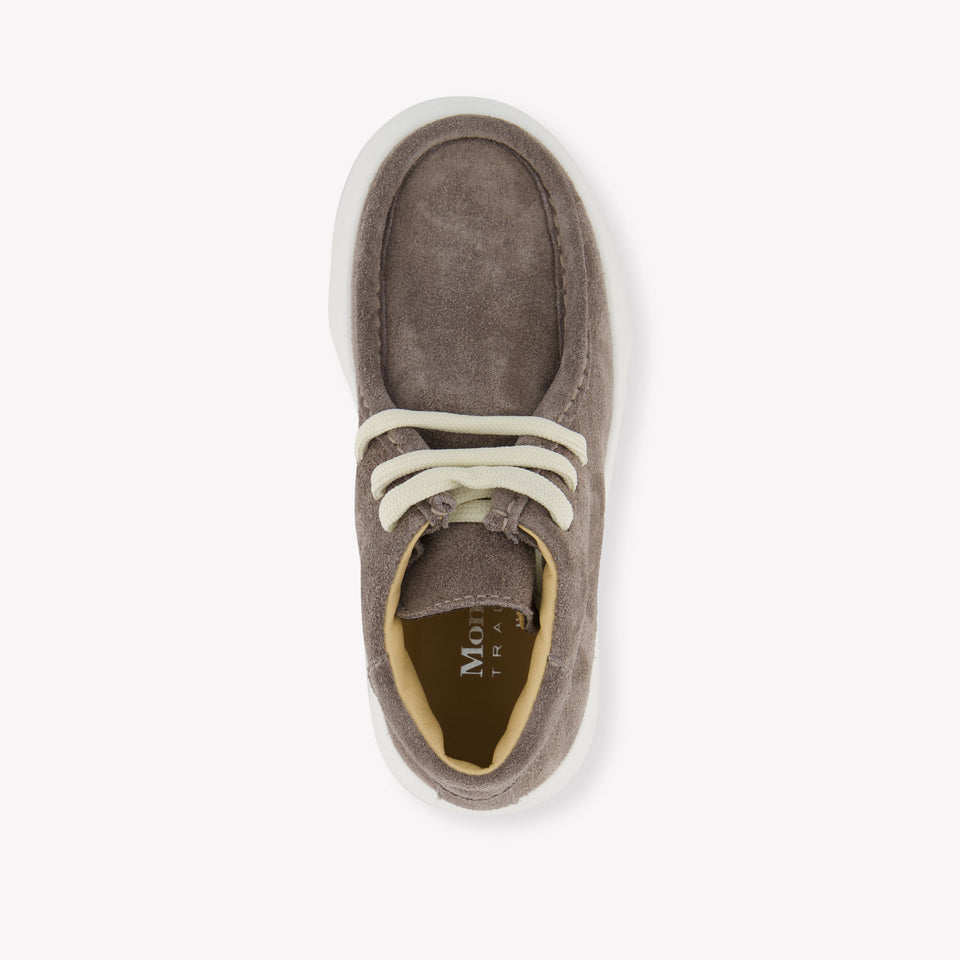 Andrea Montelpare Boys Shoes  Taupe
