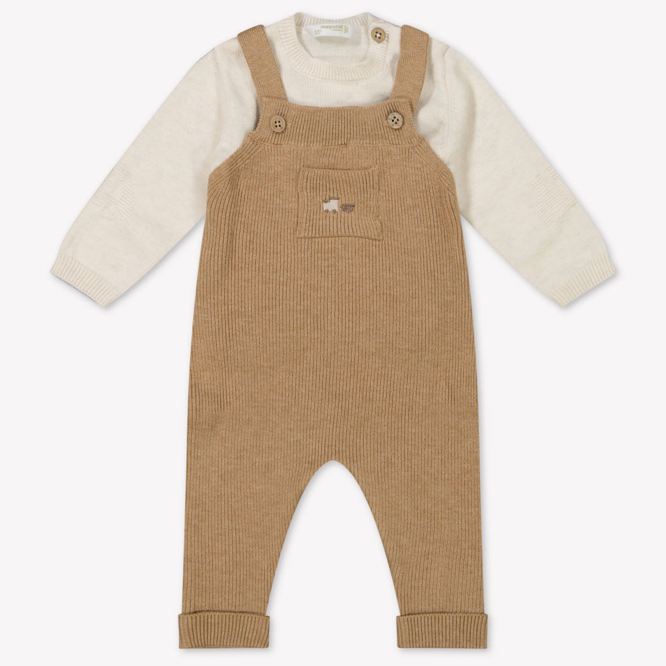 Mayoral Baby Jongens Setje In Camel