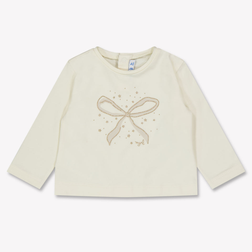 Mayoral Baby Girls T-Shirt  White