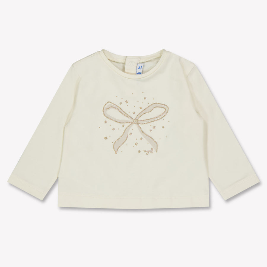 Mayoral Baby Girls T-Shirt  White
