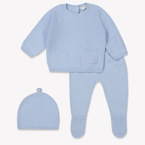Mayoral Baby Unisex Playsuit  Light Blue