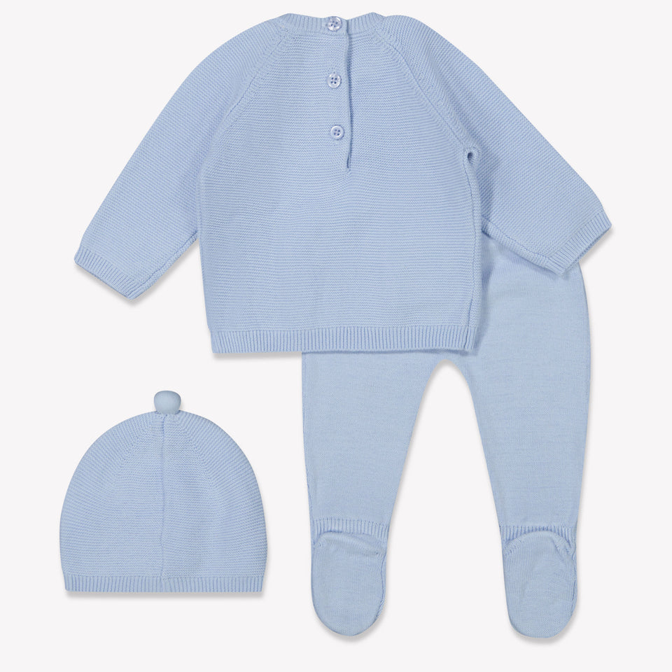 Mayoral Baby Unisex Playsuit  Light Blue