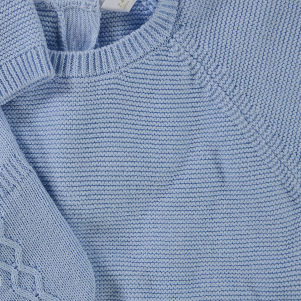 Mayoral Baby Unisex Playsuit  Light Blue