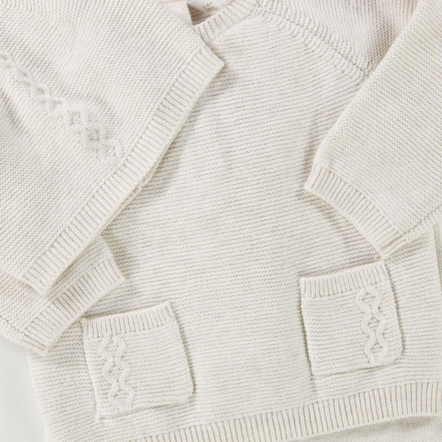 Mayoral Baby Unisex Playsuit  Offwhite