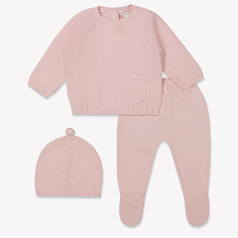 Mayoral Baby Unisex Playsuit  Light Pink