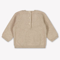 Mayoral Baby Unisex Playsuit  Beige