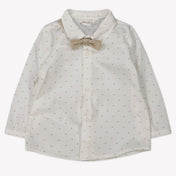 Mayoral Baby Jongens T-Shirt In Off White