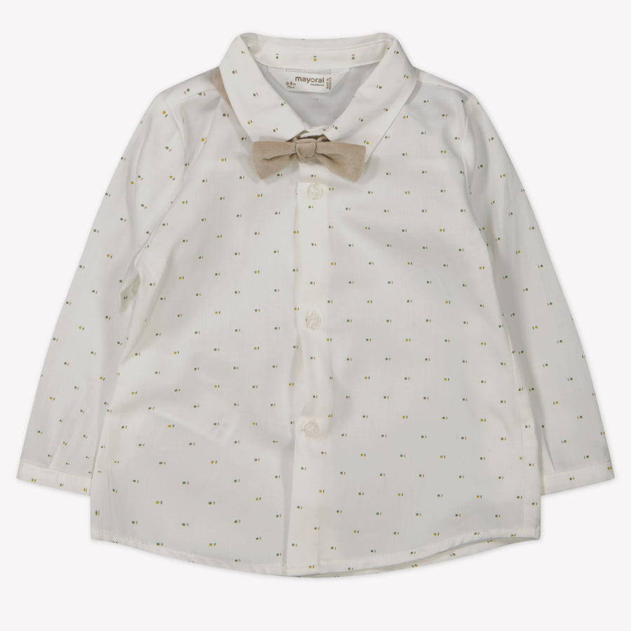 Mayoral Baby Boys T-Shirt in Off-White