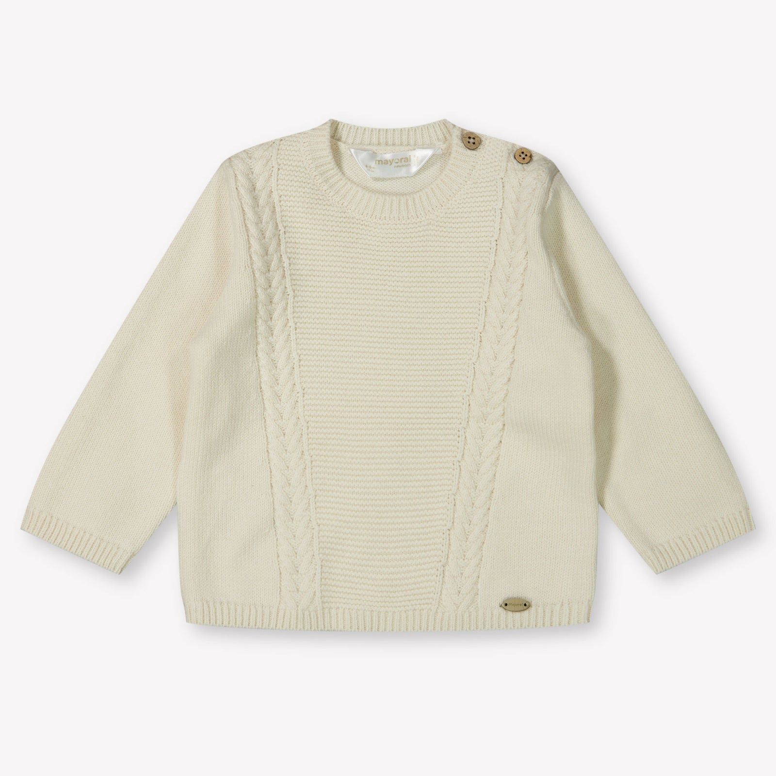 Mayoral Baby Boys Sweater  Light Beige