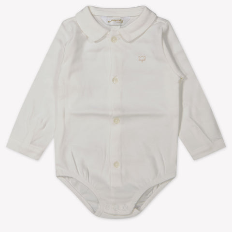 Mayoral Baby Jongens Rompertje In Off White