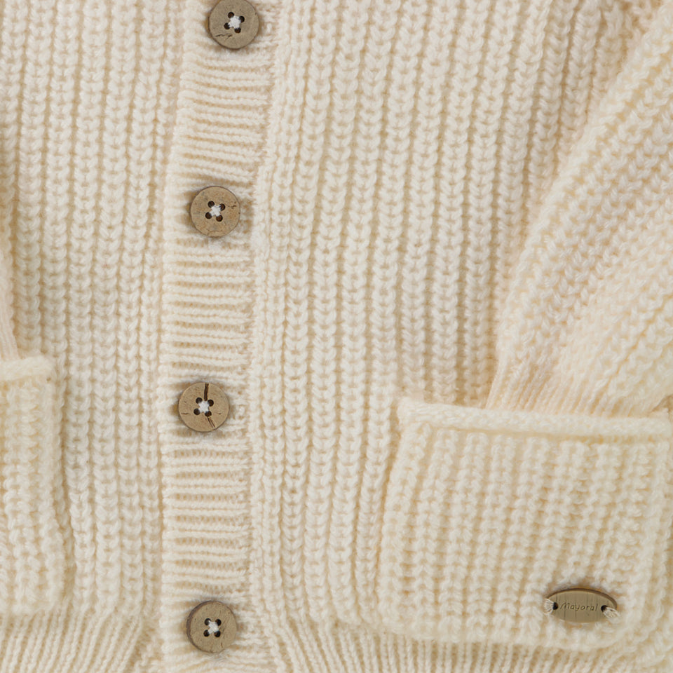Mayoral Baby Boys Cardigan Light Beige