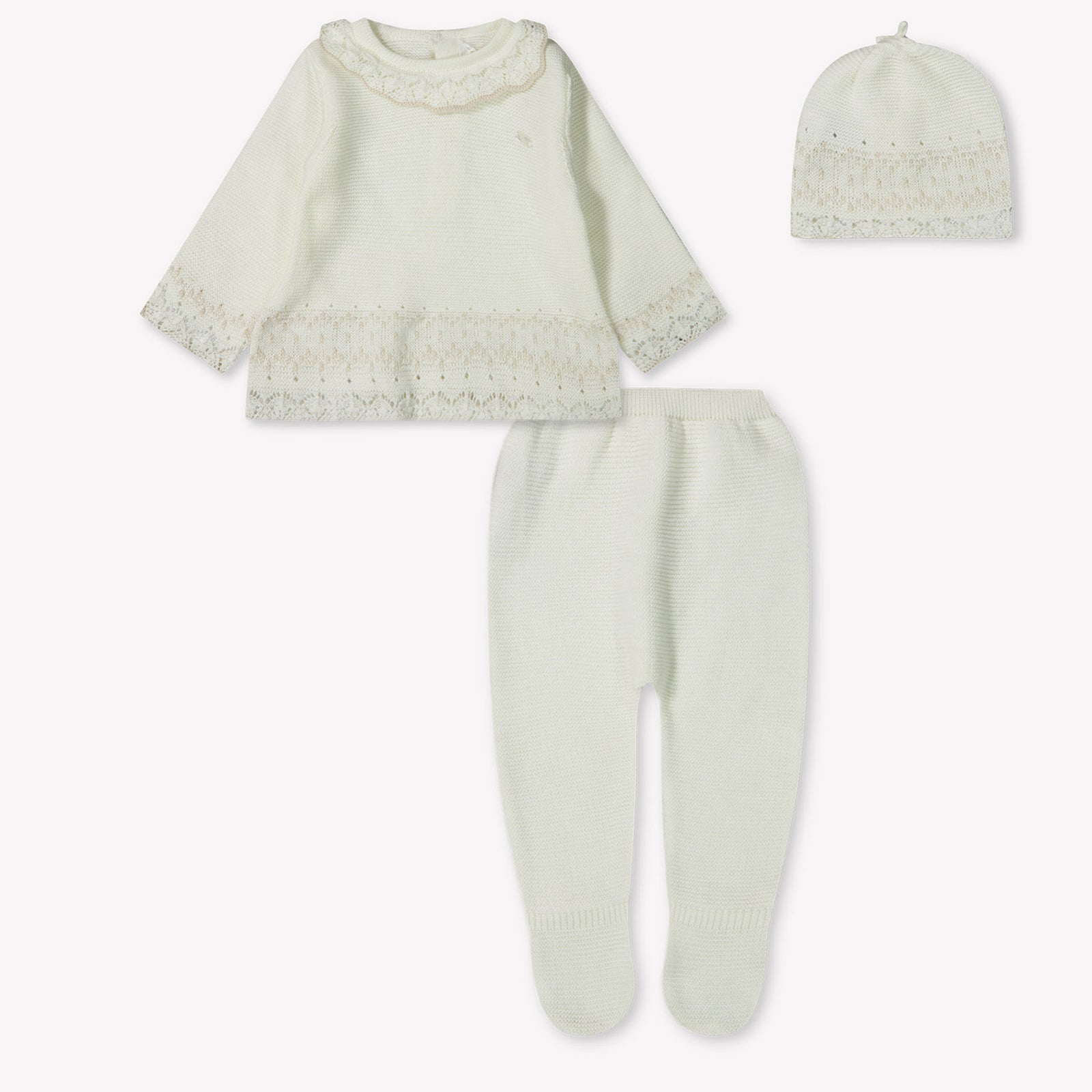 Mayoral Baby Girls Playsuit  Offwhite