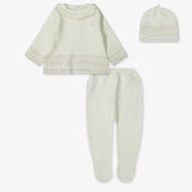 Mayoral Baby Meisjes Boxpakje In Off White