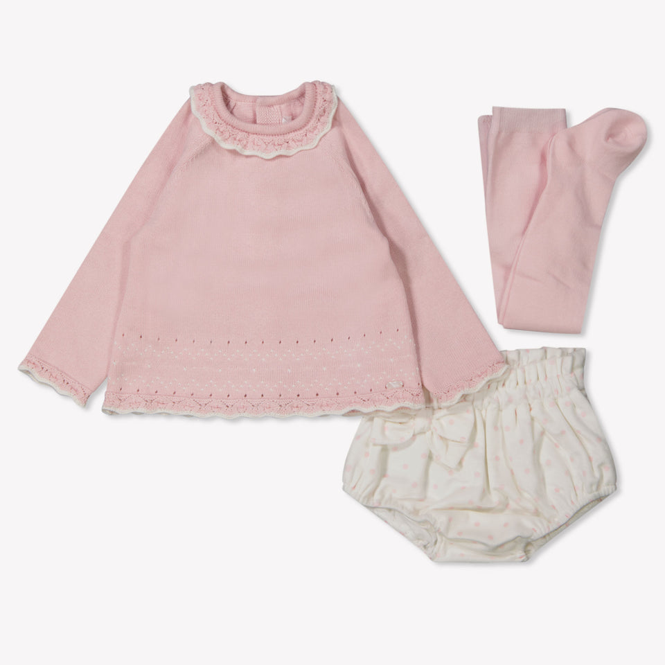 Mayoral Baby Girls Set  Light Pink
