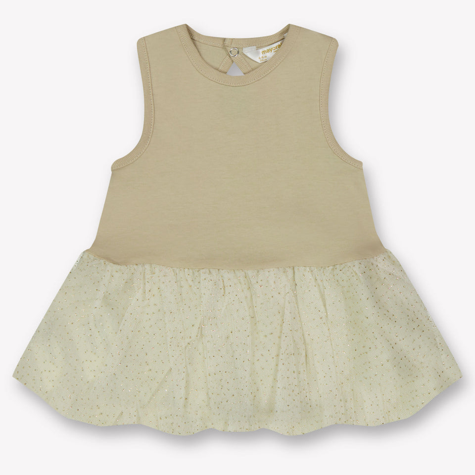 Mayoral Baby Girls Dress  Offwhite