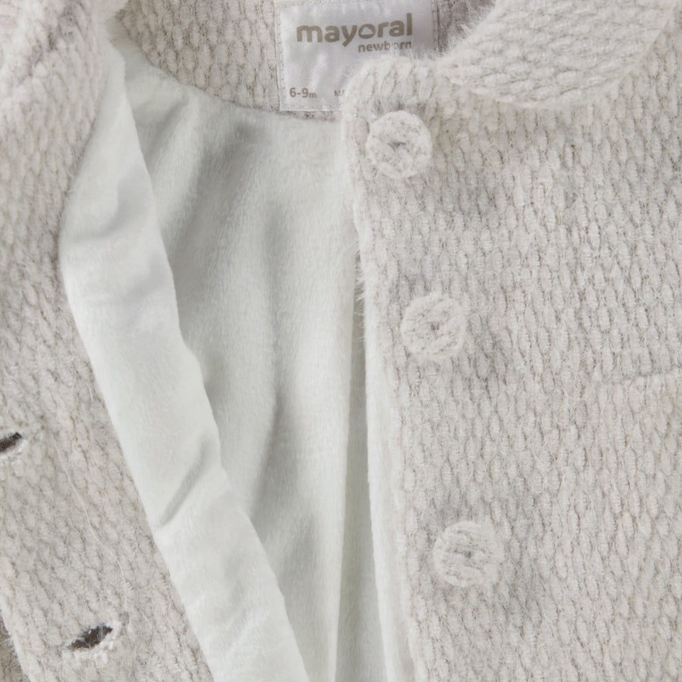 Mayoral Baby Girls Winter jacket OffWhite