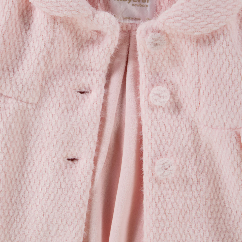 Mayoral Baby Girls Winter jacket Light Pink