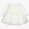 Mayoral Baby Meisjes Jurk In Off White