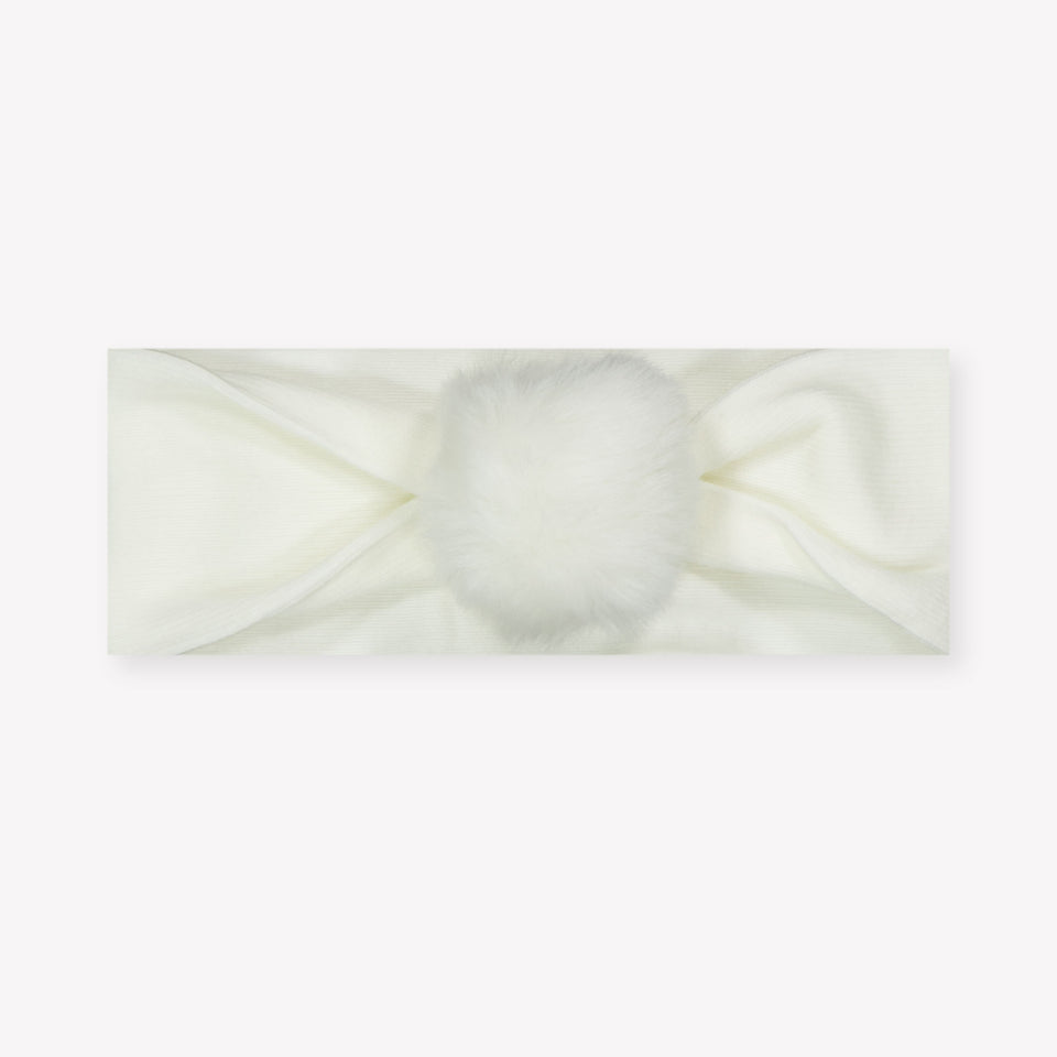 Mayoral Baby Meisjes Accessoire In Off White