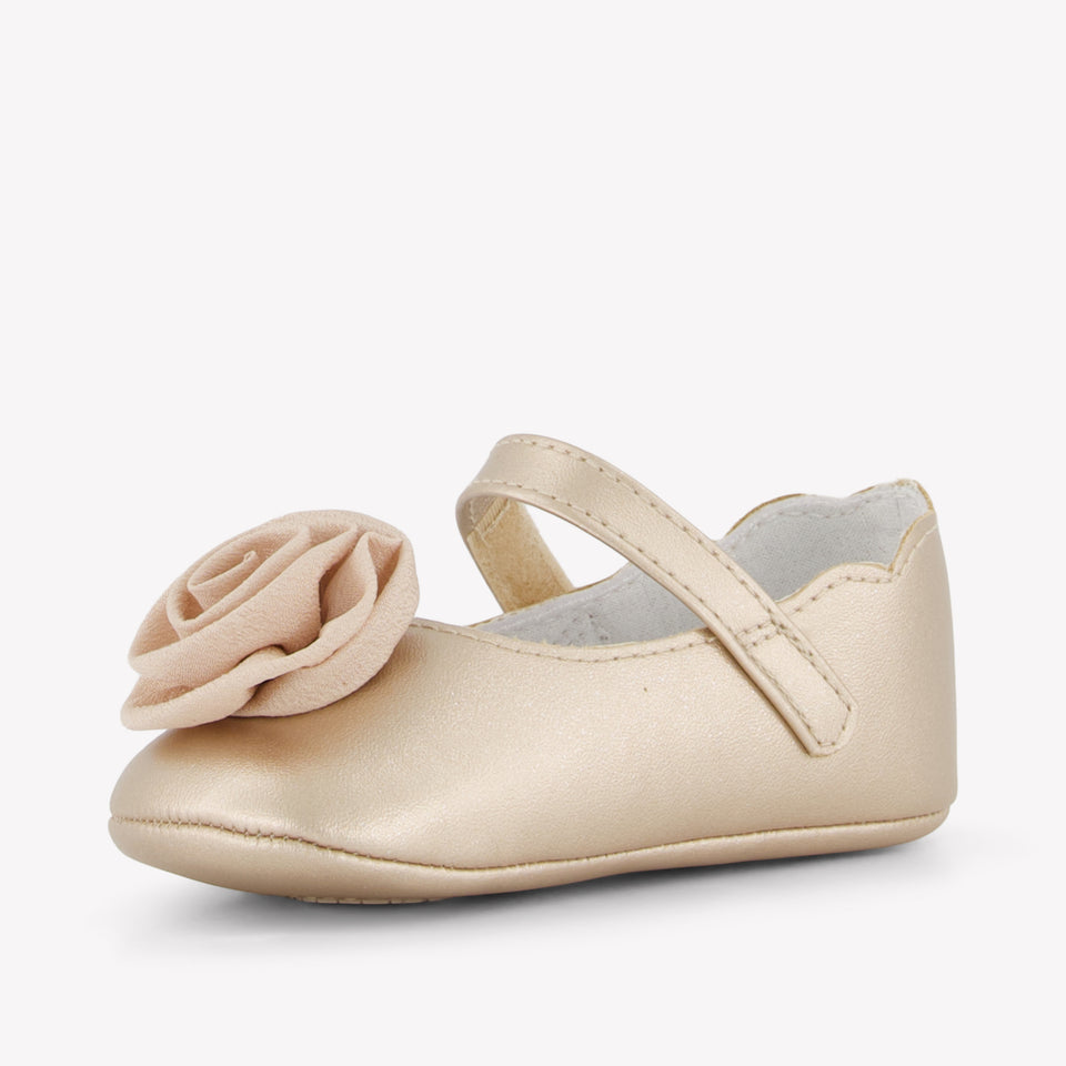 Mayoral Baby Girls Shoes  Gold