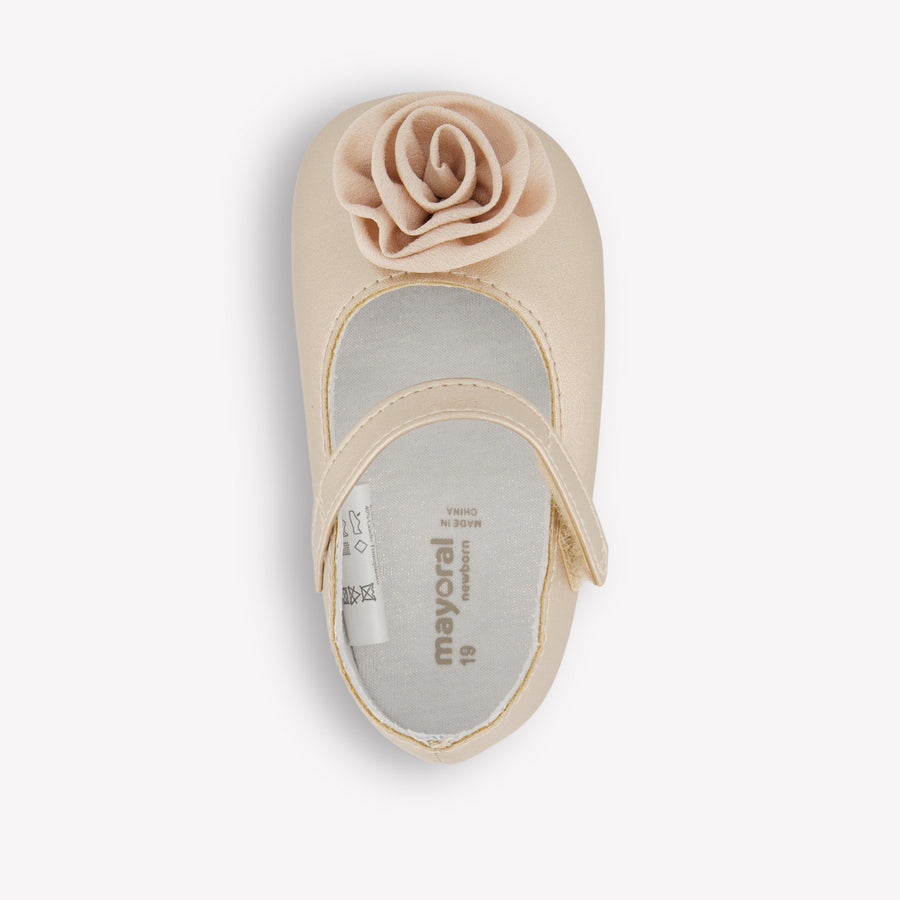 Mayoral Baby Girls Shoes  Gold