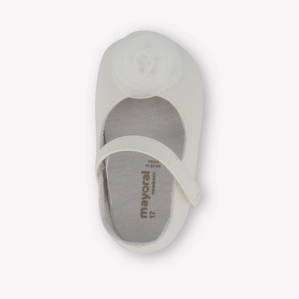 Mayoral Baby Girls Shoes  Offwhite