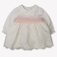 Mayoral Baby Meisjes Jurk In Off White