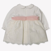 Mayoral Baby Meisjes Jurk In Off White