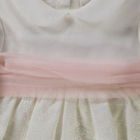 Mayoral Baby Meisjes Jurk In Off White