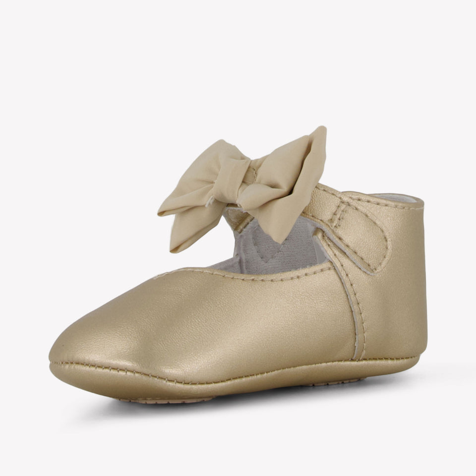 Mayoral Baby Girls Shoes  Gold