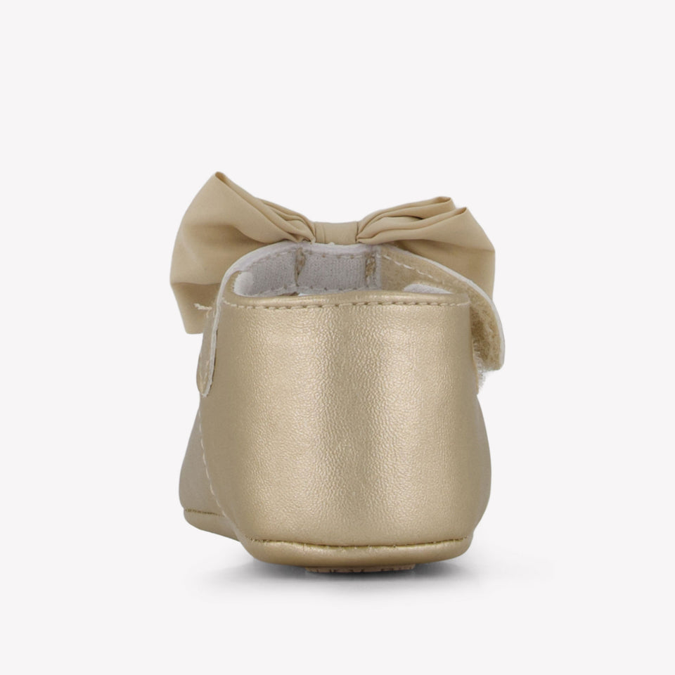 Mayoral Baby Girls Shoes  Gold