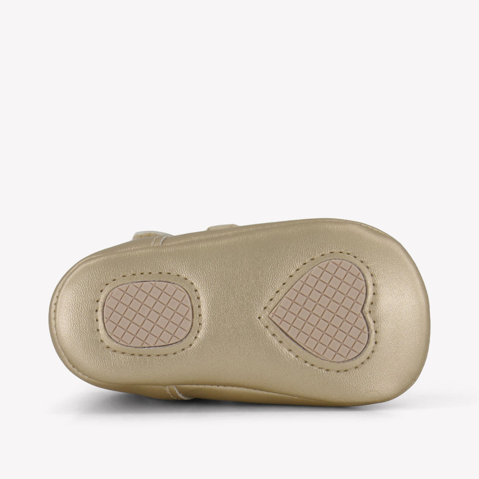 Mayoral Baby Girls Shoes  Gold