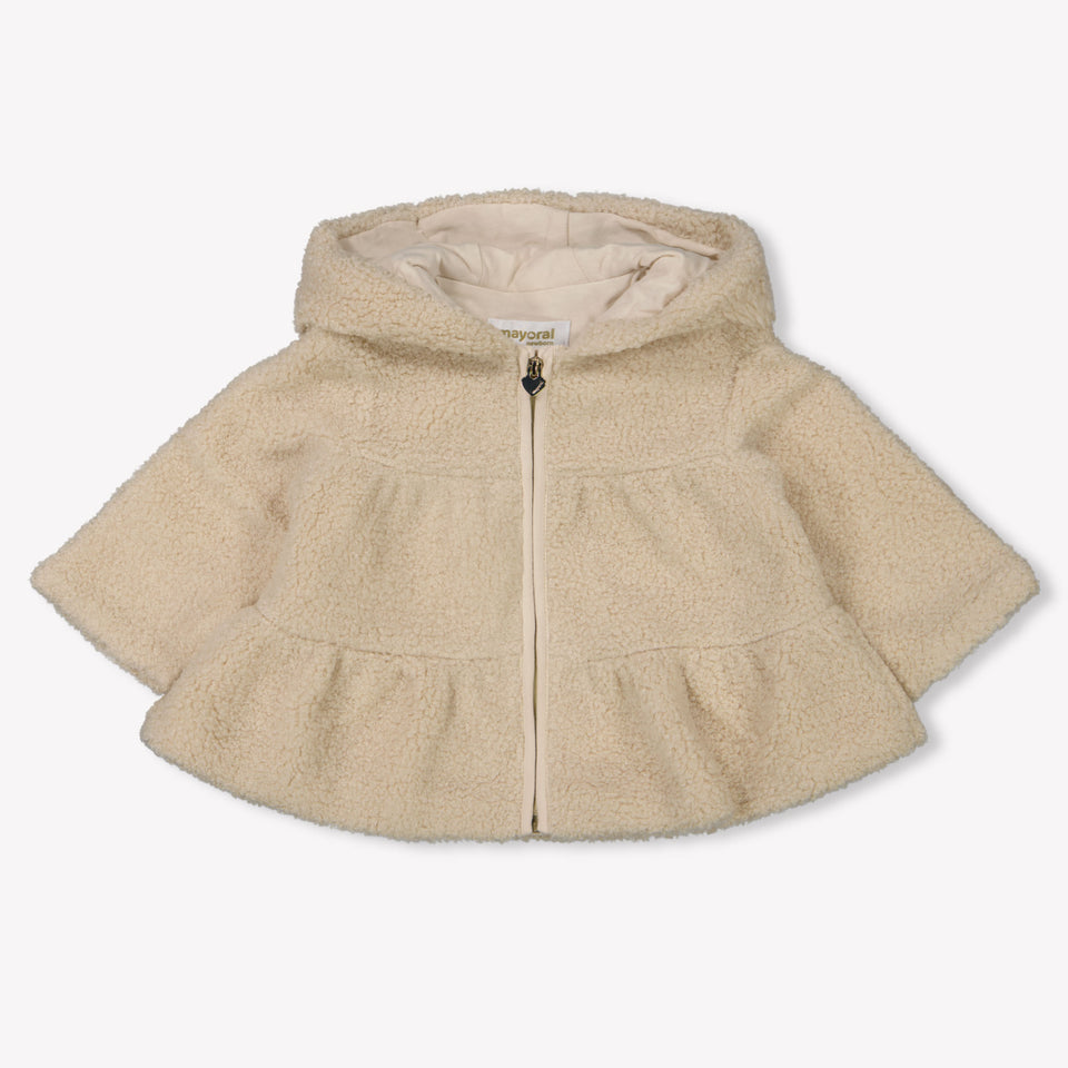 Mayoral Baby Meisjes Vest In Beige