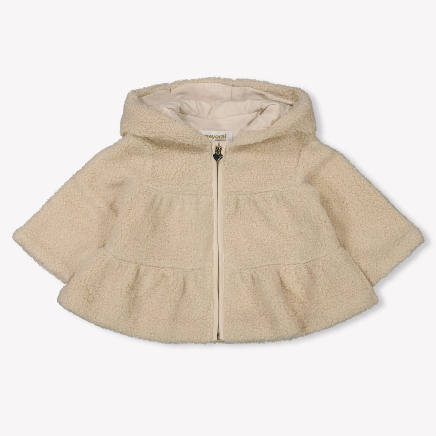 Mayoral Baby Girls Vest  Beige