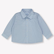 Mayoral Baby Jongens Blouse In Licht Blauw