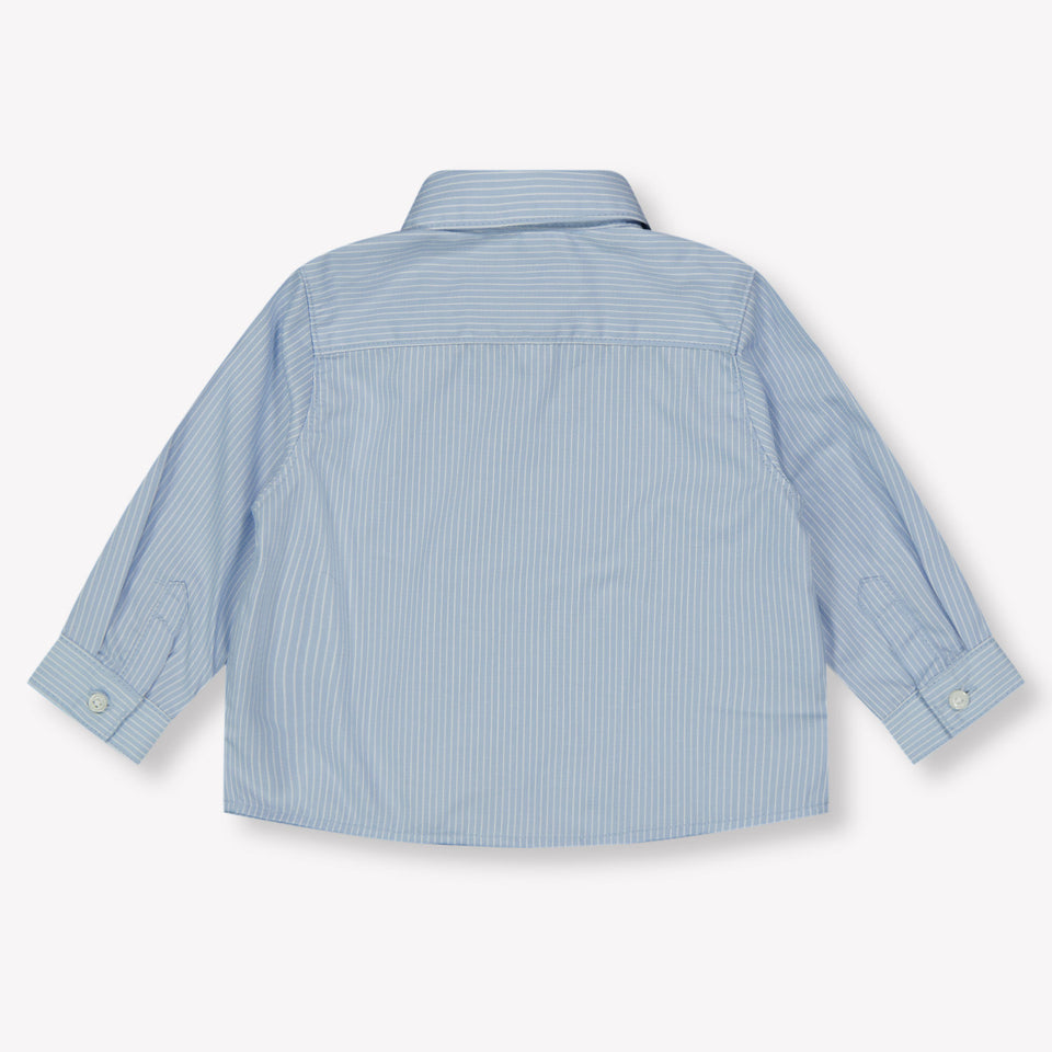 Mayoral Baby Jongens Blouse In Licht Blauw