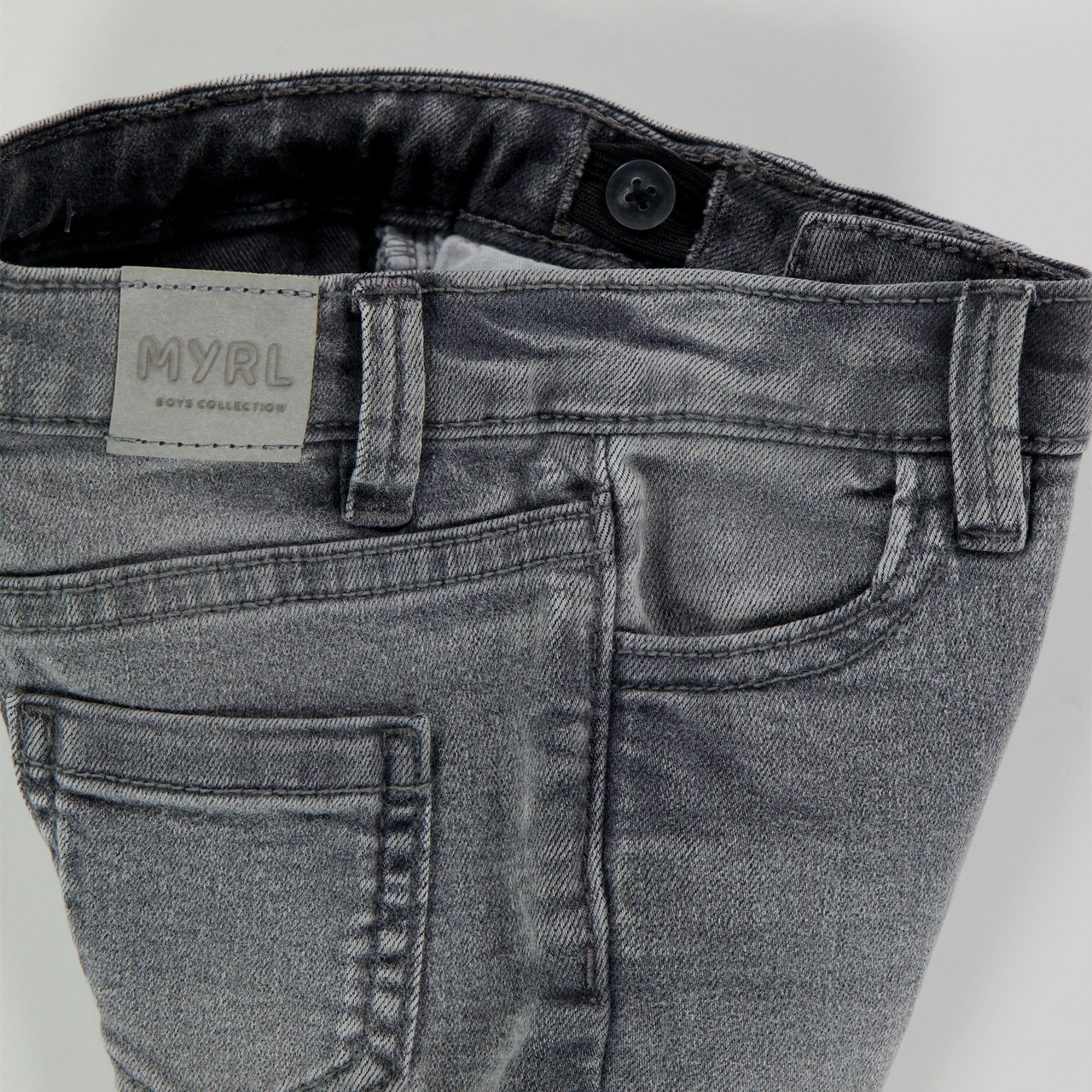 Mayoral Baby Boys Jeans  Gray