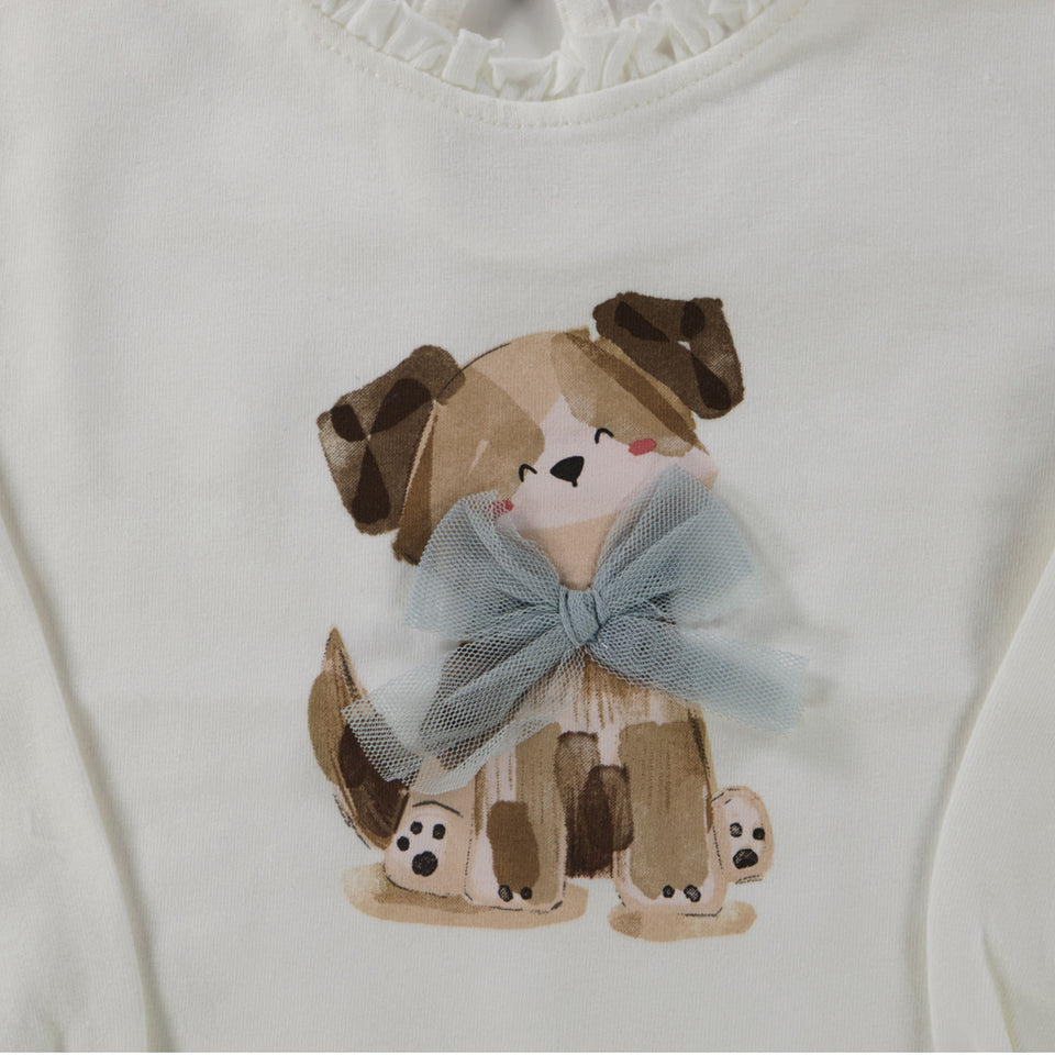 Mayoral Baby Girls T-Shirt  Offwhite