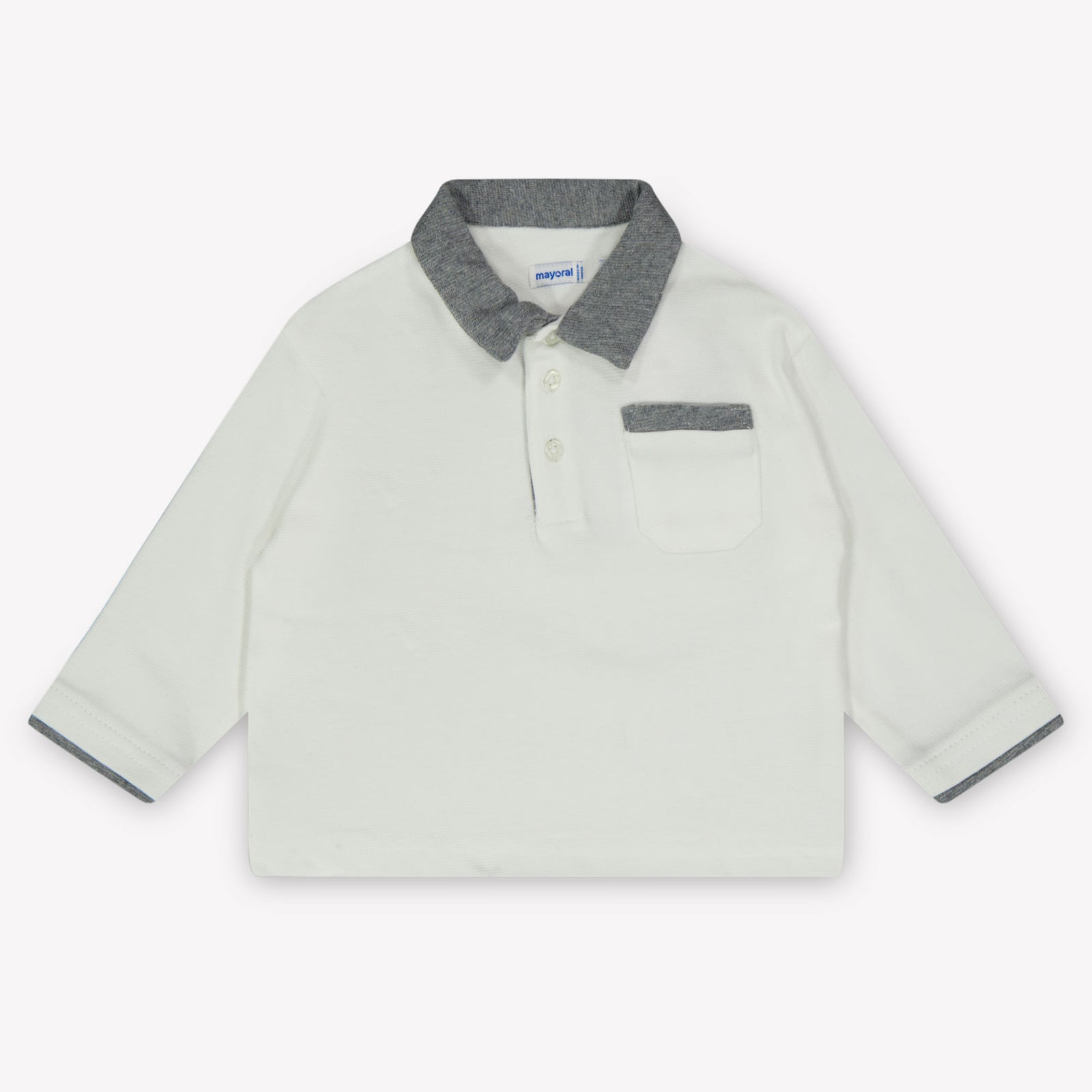 Mayoral Baby Boys Polo  Offwhite